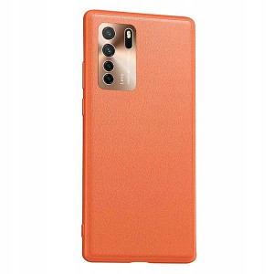 Etui Lens Do Huawei Nova 7se Case Pomarańczowy