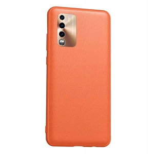 Etui LENS do HUAWEI P30 Stylowy Case POMARAŃCZOWY