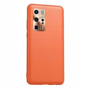 Etui LENS do HUAWEI P40 PRO Case POMARAŃCZOWY