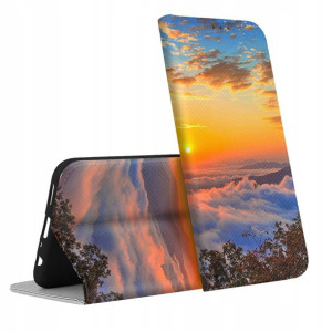 Etui Magnet do REALME 9 PRO Krajobrazy Pełny Wzór