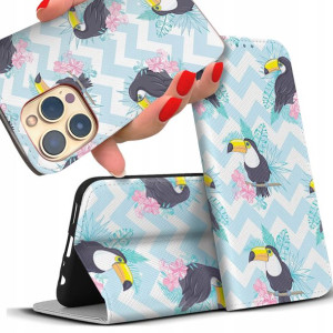 ETUI MAGNET do XIAOMI REDMI NOTE 10S Pastel Wzory