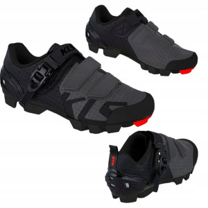 Buty wpinane SPD KELLYS KLS EDGE MTB black grey 42