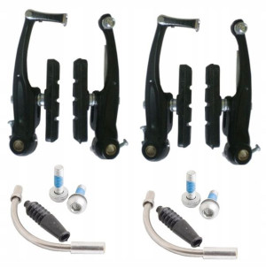 Hamulec Hamulce V-brake Alu Komplet Na 2 Koła P+t