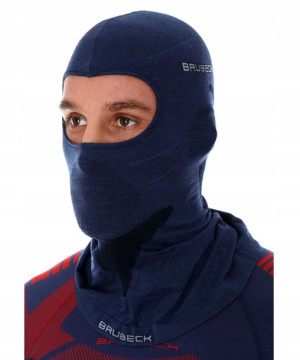 Kominiarka termoaktywna Brubeck MERINO granat L/XL