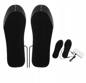 Wkładki grzejące do butów USB pod Powerbank 35-40