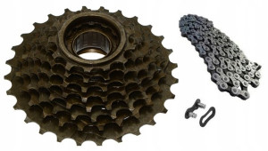 Zestaw WOLNOBIEG 8 POWER + łańcuch +spinka Rzeszów