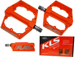 Pedały Platforma KELLYS Flat 50 BMX ORANGE MASZYNA