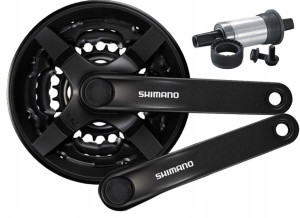 ZESTAW 6/7/8 Korba SHIMANO TY301 48x38x28 +support