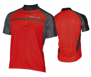 Koszulka rowerowa KELLYS PRO SPORT JUNIOR red S