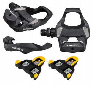 Pedały SPD SL szosowe Shimano PD-RS500 RS500 Bloki