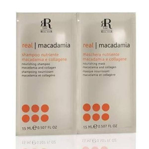RR Real Macadamia szampon i maska do włosów 2x15 ml 0,5