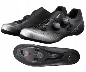 BUTY szosowe SPD SHIMANO RC702 RC7 black silver 44