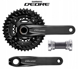 Zestaw korba DEORE 10rz FC-M6000 40x30x22 +support