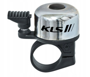 Dzwonek Rowerowy Kellys Bang 10 Srebrny Silver Alu