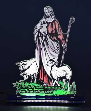 Figurka z plexi - Jezus Pasterz