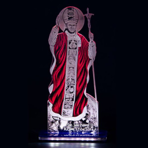 Figurka z plexi - Święty Jan Paweł II