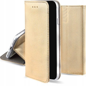 Etui Magnet Portfel do SAMSUNG M33 Top Book Złoty