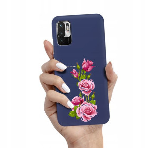Etui Mat Granat do XIAOMI REDMI NOTE 10 5G Wzory