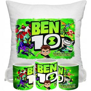 Zestaw Kubek +poduszka Ben 10 Prezent Y2