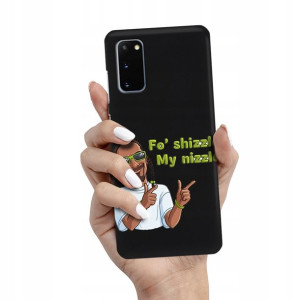 Etui Matowe Czarne do SAMSUNG S20 Modne Mix Wzory