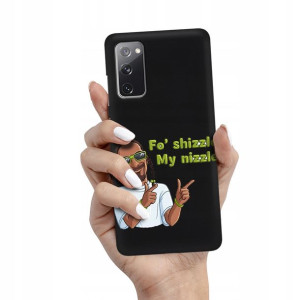 Etui Matowe Czarne do SAMSUNG S20FE Modne Wzory