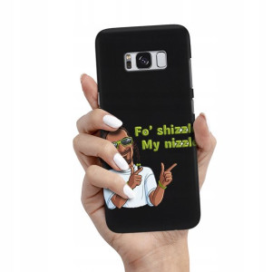 Etui Matowe Czarne do SAMSUNG S8 Modne Różne Wzory
