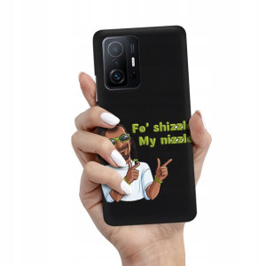 Etui Matowe Czarne do XIAOMI 11T 5G Modne Wzory
