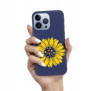 Etui Matowe Granat do IPHONE 13 PRO Modne Wzory
