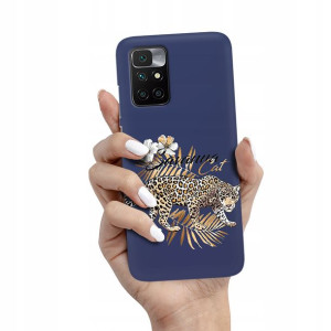 Etui Matowe Granat do XIAOMI REDMI 10 Modne Wzory