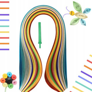 Paski Do Quillingu Quilling 5mm 150 Sztuk Igła