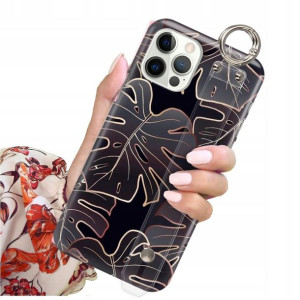 ETUI PASEK do IPHONE 12 PRO Kwiaty Flower Wzory