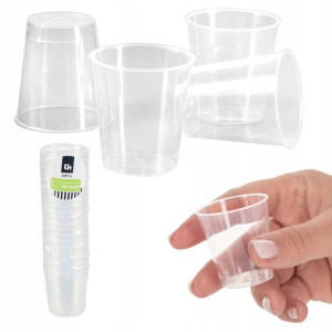 Kieliszki Plastikowe 20szt Kieliszek Do Wódki 30ml