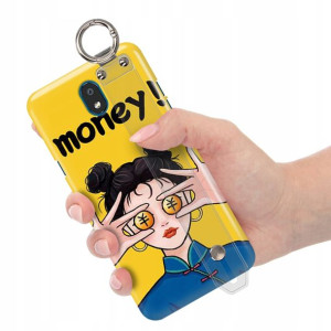 Etui Pasek do LG K30 2019 Bearbrick Misie Wzory