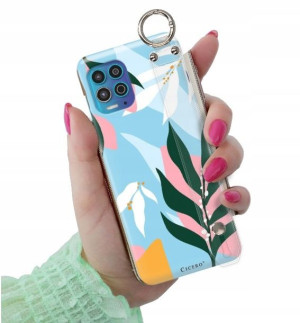 ETUI PASEK do MOTOROLA G100 Kwiaty Damskie Wzory