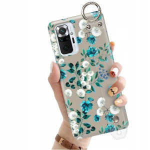 ETUI PASEK do REDMI NOTE 10 PRO MAX Kwiaty Wzory