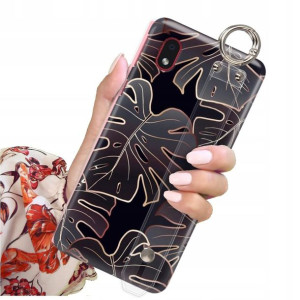 ETUI PASEK do SAMSUNG A01 CORE Kwiaty Flower Wzory