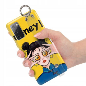 Etui Pasek do SAMSUNG S20FE Bearbrick Misie Wzory