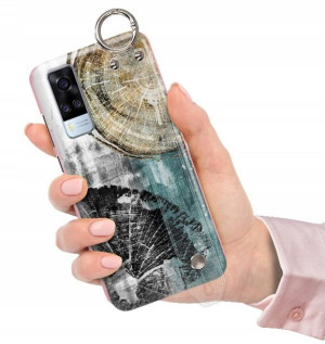 ETUI PASEK do VIVO Y51 2020 Glamour Pióra Wzory