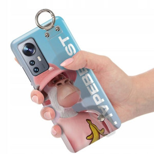 Etui Pasek do XIAOMI 12X 5G Bearbrick Misie Wzory