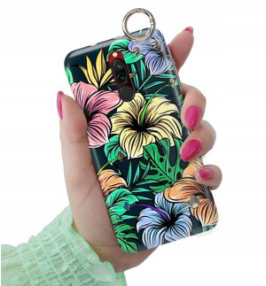 ETUI PASEK do XIAOMI REDMI 8 Kwiaty Damskie Wzory