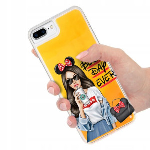 Etui Piasek Sand POMARAŃCZ do IPHONE 6 PLUS Wzory