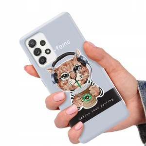 Etui Premium do SAMSUNG A52s 5G Case Misie Wzory