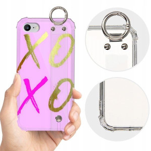ETUI SHOCK PASEK do IPHONE SE3 Love Miłość Wzory