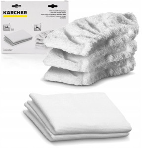 Karcher Zestaw Xl Ścierek Frotte Powłoczki Do Sc Do Łazienki Z Mikrofibry