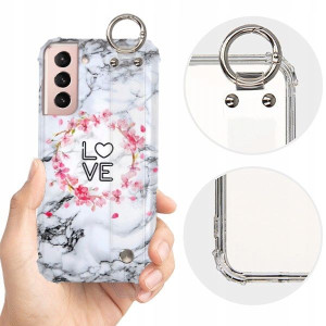 ETUI SHOCK PASEK do SAMSUNG S21 Love Miłość Wzory