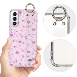 ETUI SHOCK PASEK do SAMSUNG S21 PLUS Miłość Wzory