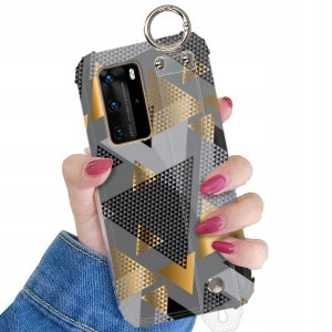 Etui Shock Z Paskiem Do Huawei P40 Pro Boho Wzory