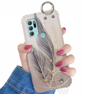 Etui Shock Z Paskiem Do Motorola G60s Boho Wzory