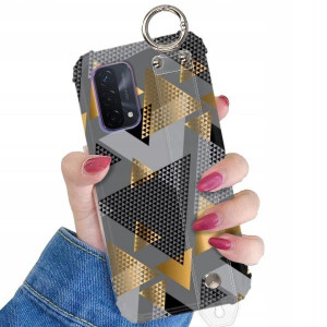Etui Shock Z Paskiem Do Oppo A74 5g Boho Top Wzory