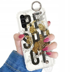 Etui Shock Z Paskiem Do Samsung A13 5g Boho Wzory